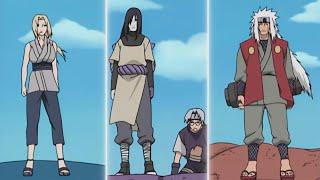 OROCHIMARU VS TSUNADE AND JIRAIYA - THE BATTLE BETWEEN THREE LEGENDARY SANNIN