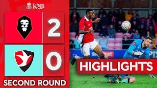 Salford Ease Past The Robins | Salford City 2-0 Cheltenham Town | Emirates FA Cup 2024-25