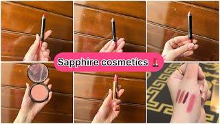 Sapphire Cosmetics Honest Review || Sapphire Beauty Products || Maha’s Diaries #viral #foryou