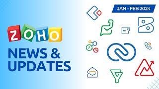 Latest Zoho Updates of 2024! Zoho CRM, Zoho Desk, Zoho Books and more