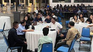Kemesraan Simon Felix Bersama Mahasiswa Asal Malaka di Kota Kupang