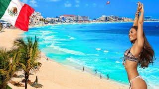 Cancún Mexico Best Beach Walking Tour 2024  4K Walk in Mexico