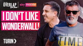 Best Oasis Song & Roy Keane On Grealish and Rice | The Overlap on Tour in Turin | Sky Mobile