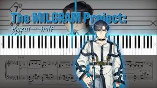 MILGRAM - Kazui - half Piano Cover