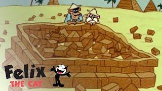 Exploding Pyramids | Felix The Cat | Full Episodes