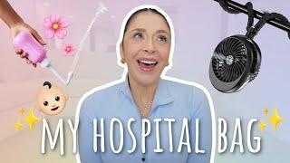 what's in my HOSPITAL BAG? prepping for birth