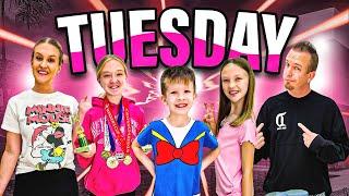 Tuesday - Disney Day with Preston!!