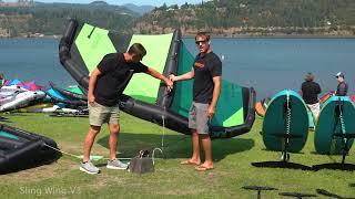 Slingshot discuss their new foiling gear at AWSI // Foiling Magazine