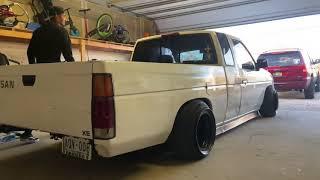 Slammed Nissan Hardbody D21