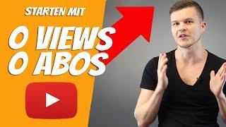 0 Abos & 0 Views? (So startest Du richtig mit YouTube…)