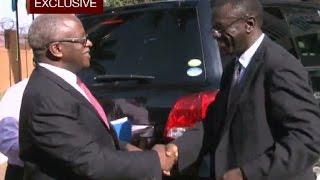 Besigye and Mbabazi discuss a possible alliance