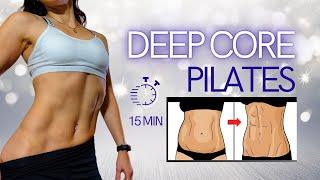 DEEP CORE ACTIVATION CHALLENGE (Pilates Abs) | 15 min Pilates Workout