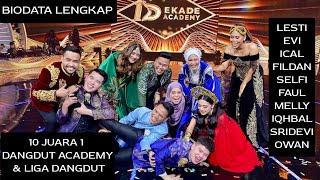 BIODATA LENGKAP‼️ JUARA 1 DANGDUT ACADEMY & LIGA DANGDUT - SPEKTAKULER 1 DEKADE ACADEMY INDOSIAR.