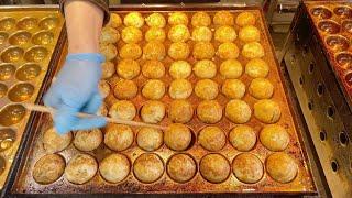 Takoyaki master with great skills in Kyoto-Japanese food