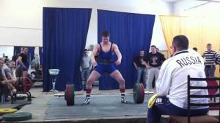 deadlift  240kg 93kg class. IPF, Volkov Pavel