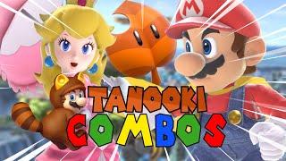 What if EVERY Character Could Float Like Peach? (Tanooki Combos)