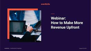 How to Make More Revenue Upfront