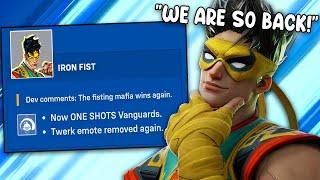 The Iron Fist BUFFS are REAL!!