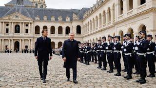 Emmanuel Macron welcomes Shavkat Mirziyoyev for state visit to boost Franco-Uzbek relations