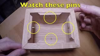 Making A Spinning Puzzle Box (using solid brass rivets)