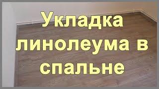 Укладка линолеума в спальне своими руками. Линолеум Tarkett Favorit Картер 1