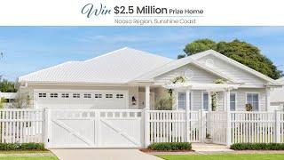 DRAW 544 | WIN a Hamptons Haven in Noosa | $2.5 Noosa Prize Home