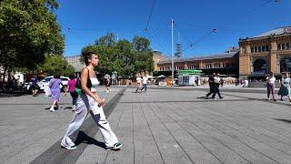 Hannover, Germany - City center Walk | Hannover Central Station