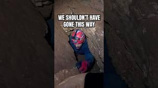 ONE-WAY TRIP  #underground #cave #explore #caves #claustrophobia #claustrophobic #adventure #caver