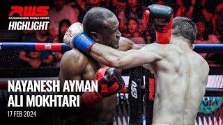 Highlight l Nayanesh Ayman vs. Ali Mokhtari l นายาเนช ไอมาน vs. อาลี โมคทารี l RWS