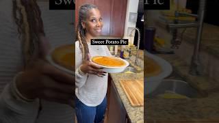 SWEET POTATO PIE NO EGGS NO DAIRY NO PROBLEM #plantbased #vegan #sweetpotatopie #recipes #desserts