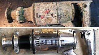 Very Old Electric Concrete Vibrator Restoration