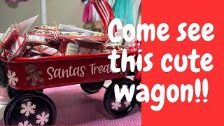 CRAFT FAIR SERIES 2024| SANTAS WAGONS! GREAT FOR DISPLAYING YOUR ITEMS!