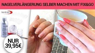 Nagelverlängerung selber machen mit FIX&GO // trendnails international