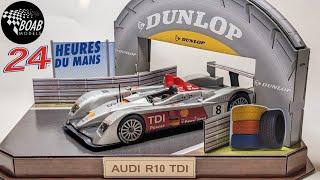 Audi R10 TDI 2006 Le Mans 24 Hours winner - Dunlop bridge Revell 3D Puzzle diorama - 1/24 scale