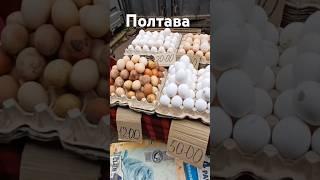 ціни на яйця на центральному базарі в Полтаві 12.06.2024
