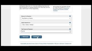 How to pay federal tax on your tax return online via IRS website