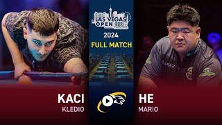 Kledio Kaci vs  Mario He ▸ 2024 Las Vegas Open by Rums of Puerto Rico