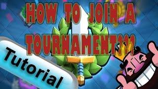 How To Join A Tournament with bluestacks??? // Tutorial // Clash Royale