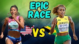 Gabby Thomas vs Elaine-Thompson Herah - The NEXT 100m RACE