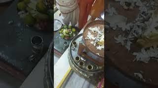 Bhagwan aadhinathji digambar Jain mandir chattrapati sambhaji nagar Dheeraj Jain abhishek karte hue