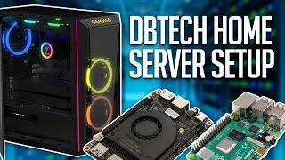 DB Tech Home Server Setup Tour