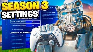 *NEW* Best Season 3 Controller Settings + Sensitivity! (PS4/PS5/Xbox/PC)