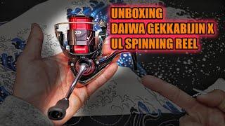 Unboxing Amazing Budget JDM Daiwa Ultralight Spinning Reel - 2024 Gekkabijin X LT1000S-P