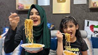 Marwah demanded Spaghettis  | Let's cook together | Family day Vlog @SehrishLuqmanVlogss