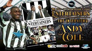 The Entertainers Book Interview with Andrew Cole Buy Book from www.newcastlelegends.com