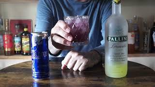 Pallini Limoncello & Blueberry Red Bull