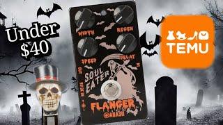 TEMU "Soul Eater" Flanger Pedal..Crazy Stuff for $40