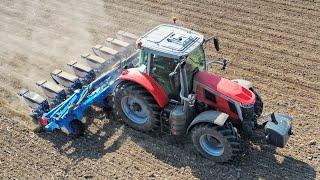 SEMINA MAIS 2023 | Massey Ferguson 6S.165 + MONOSEM Valoterra 8 file | Corn seeding