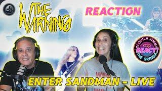 OFF TO NEVER NEVER LAND! - THE WARNING - ENTER SANDMAN ( LIVE ) - REACTION