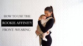 ROOKIE AFFINITY | BABY CARRIER MANUAL FOR FRONT WEARING